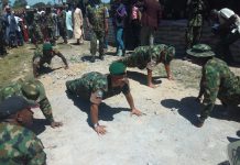 PHOTO: STF boss boost troops moral in the fight against insurgents