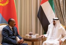 Eritrea president Isaias Afwerki returns to UAE for bilateral talks