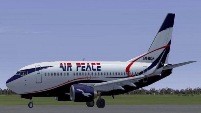 Nigeria: False bomb alarm on Air Peace flight to Lagos