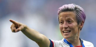 US football star calls for action as equal pay chants greet US World Cup triumph