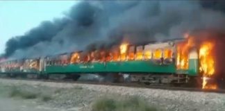 65 dead in the wake of cooking stoves detonate on Pakistan train