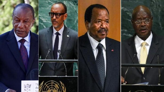African presidents resist term limits: Guinea, Burundi, Cameroon, Rwanda, Uganda