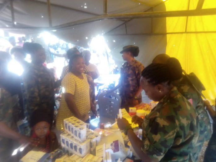 Skynewsafrica : Nigeria’s Military taskforce takes medical outreach to communities