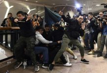 skynewsafrica Third day of Christmas clashes in Hong Kong