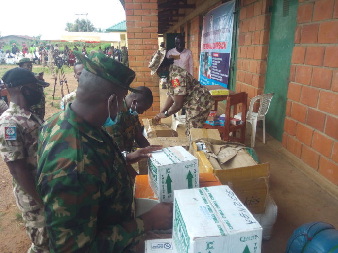 sky news africa Nigerian Military takes free medicals to S/Kaduna
