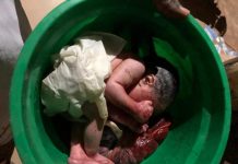 Day-old baby dumped at Catholic Church gate