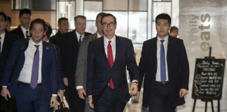 US Treasury Sec Mnuchin calls China trade talks 'productive'