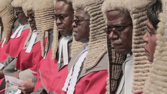 Zimbabwe spent thousands of dollars on judges' wigs -- and people aren't happy