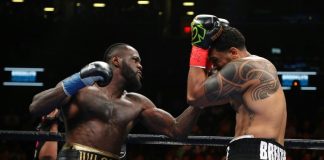 Wilder retains WBC heavyweight title with brutal first round KO
