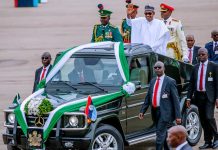 Nigeria's Buhari sworn in amid criticism