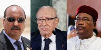 Whiles others sit-tight: Niger, Mauritania, Tunisia presidents bowing out