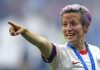 US football star calls for action as equal pay chants greet US World Cup triumph
