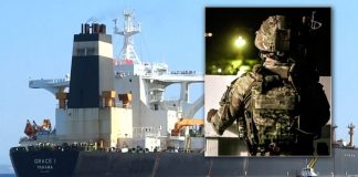 Iran threatens to seize British ship after marines storm super tanker