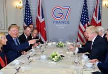Iran foreign minister makes surprise visit to G7 summit