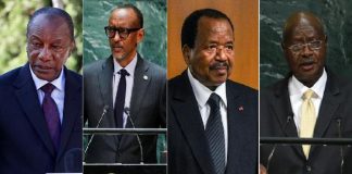 African presidents resist term limits: Guinea, Burundi, Cameroon, Rwanda, Uganda