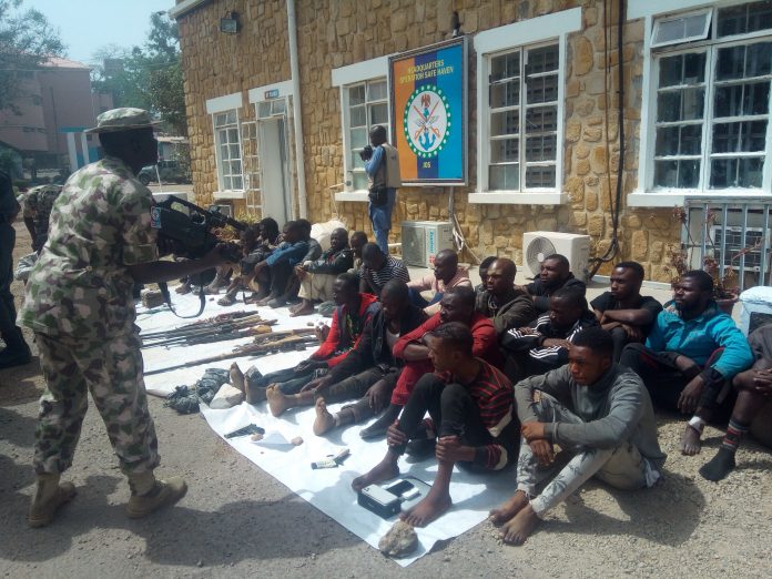 sky news africa Nigeria’s Military taskforce nab fleeing Boko Haram member