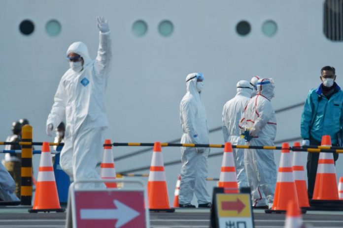 Sky News Africa 2 passengers of coronavirus-infected ship die in Japan