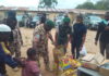 sky news africa Nigeria’s Military taskforce battle virus with gifts, love