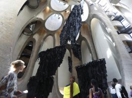 sky news africa Suspended sculpture transforms South Africa's Cape Town museum’s atrium